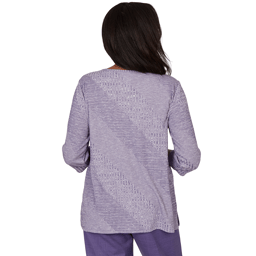 Womens Alfred Dunner Grand Bazaar Floral Embroidery Sweater