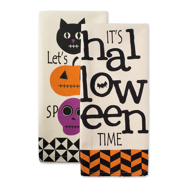 DII(R) All Hallows Eve Kitchen Towel Set Of 2 - image 