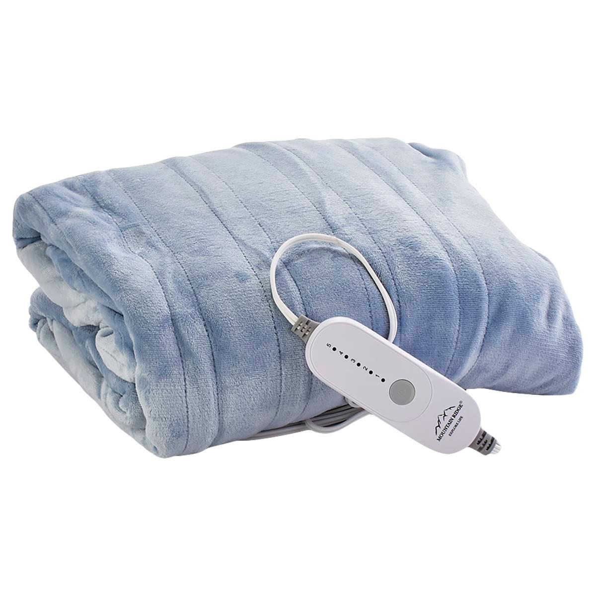 Mountain Ridge(R) Heated Plush Blanket
