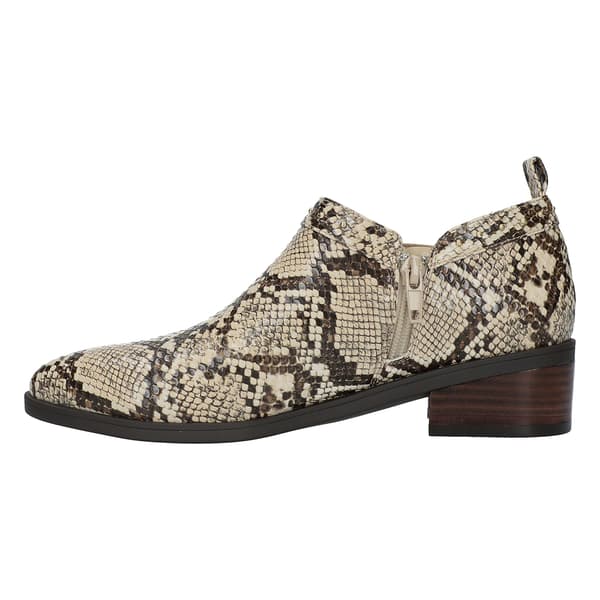 Womens Bella Vita Lorraine Stud Detail Snake Ankle Boots