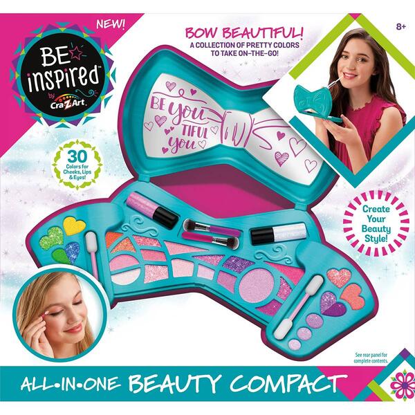 Cra-Z-Art(tm) Be Inspired All-in-1 Beauty Bow Compact - image 