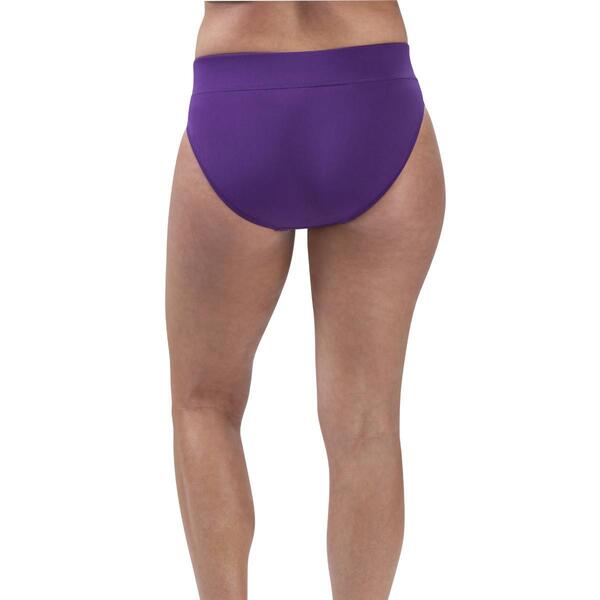 Womens Dolfin&#174; Aquashape Solid Moderate Brief Swimsuit Bottom