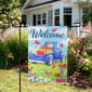 Northlight Seasonal Welcome Blue Pickup Truck with Flowers Flag - image 3