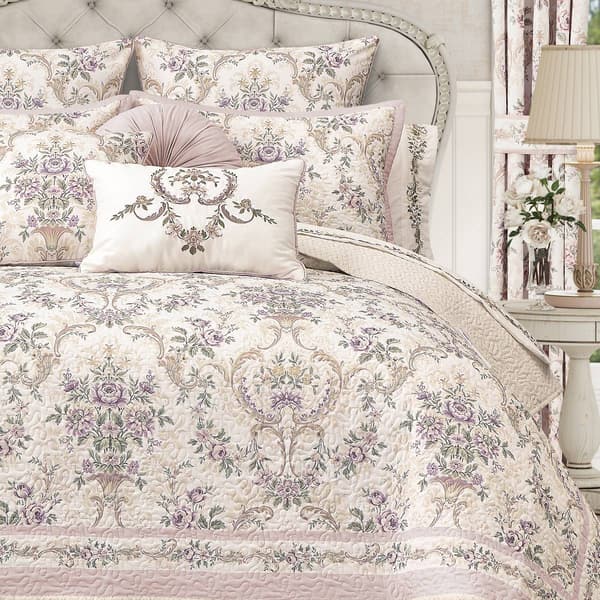 Royal Court Avant Garden 3pc. Reversible Quilt Set