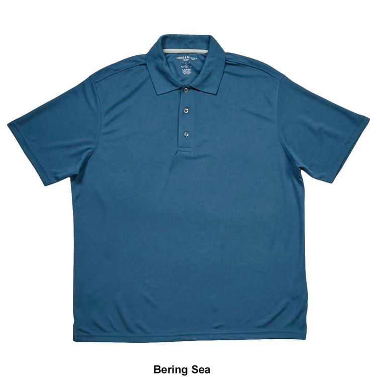 Mens Cross &amp; Winsor Rice Stitch Polo