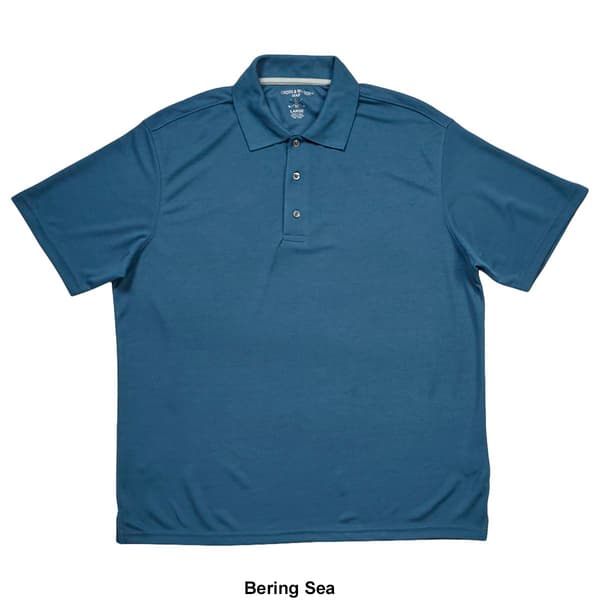 Mens Cross &amp; Winsor Rice Stitch Polo