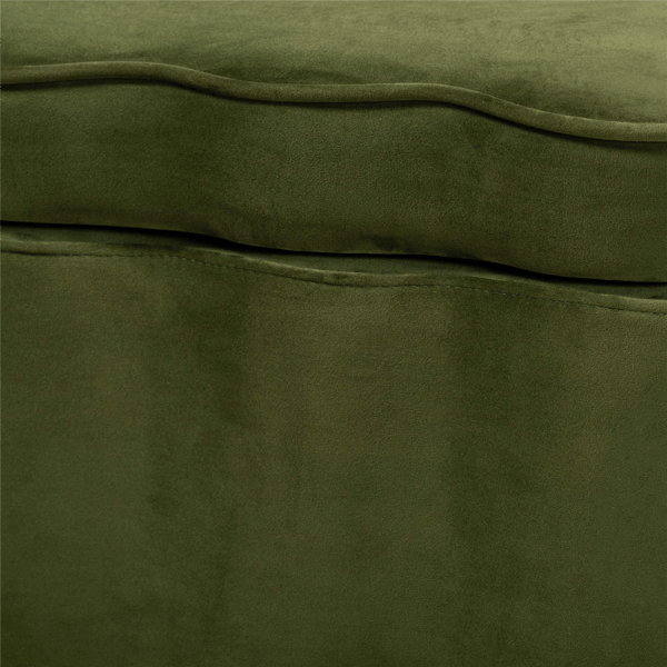 bali & pari Paulina Velvet Storage Bench
