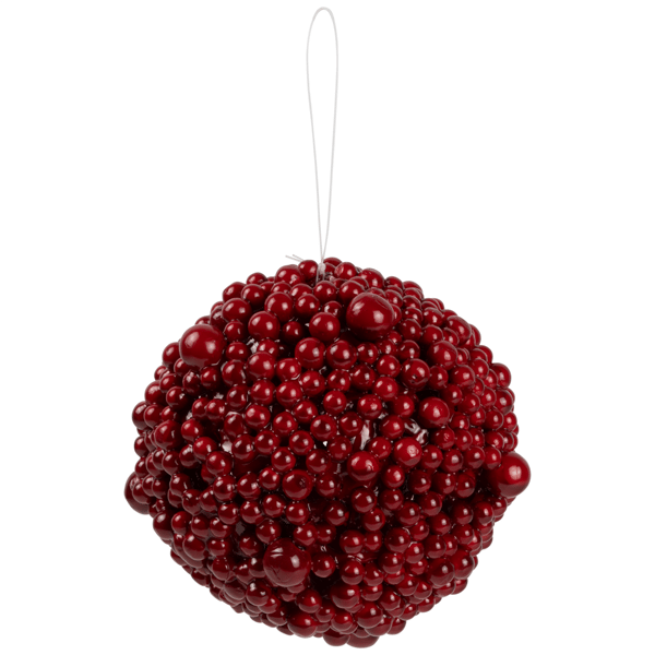 Northlight Shiny Berries Christmas Ball Ornament - 6in.