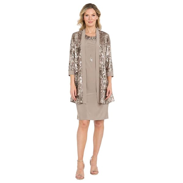Petites R&M Richards Jacket Dress