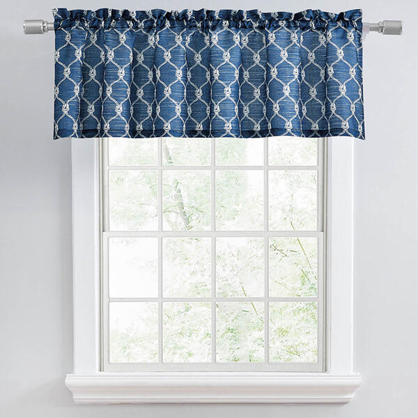 Sailors Rope Printed Valance - 52 x16 - image 