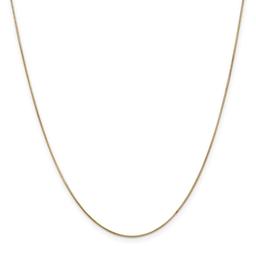 Gold Classics(tm) .65mm. 14k Gold Round Snake Chain Necklace