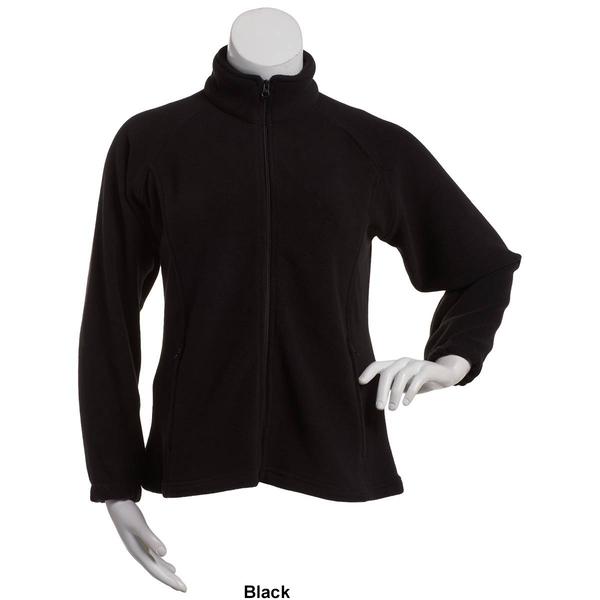 Plus Size Mountain Ridge Long Sleeve Fleece Jacket - Boscov's