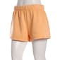 Juniors Eye Candy Washed Fleece Elastic Waist Shorts - image 1