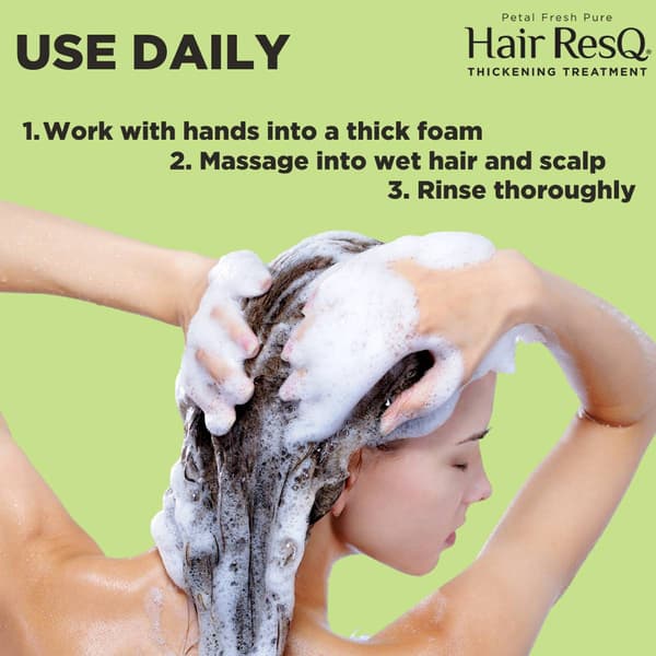 Petal Fresh Hair ResQ Thickening + Oil Control Biotin Shampoo