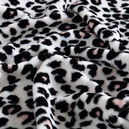 Betsey Johnson Betseys Leopard Plush-Fleece Blanket