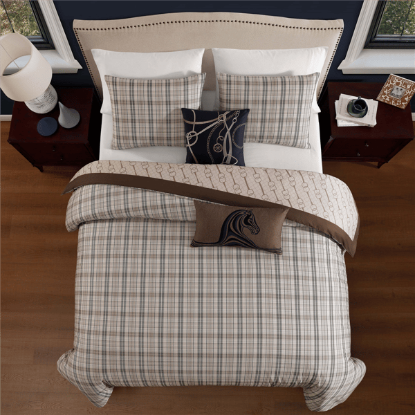 Bebejan® Equestrian Dreams Cotton 5pc. Reversible Comforter Set