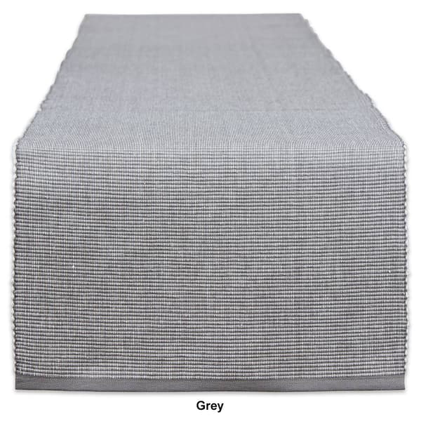 DII® Design Imports 2-Tone Ribbed Table Runner