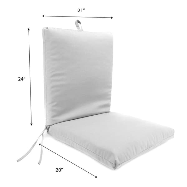 Jordan Manufacturing Sun River Sky French Edge Cushion - 21 x 44