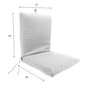 Jordan Manufacturing Sun River Sky French Edge Cushion - 21 x 44 - image 9