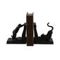 9th & Pike&#174; Rustic Book and Cat Bookend Pair - image 7