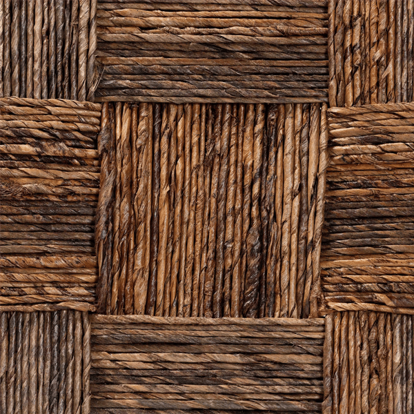 bali & pari Raniya 2pc. Handwoven Seagrass Armchairs