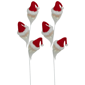Northlight Red & White Santa Gnome Christmas Picks - Set of 2 - image 5
