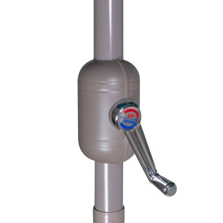 Northlight Seasonal 7.5ft. Patio Market Umbrella with Hand Crank