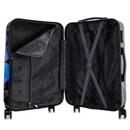 InUSA Black Butterfly Lightweight Hardside 28in. Spinner