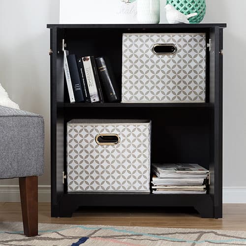 South Shore Vito 2-Door Storage Cabinet - Black