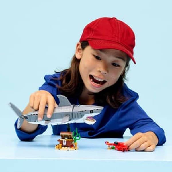 LEGO® Creator 3-in-1 Shark with Treasure Chest Building Kit