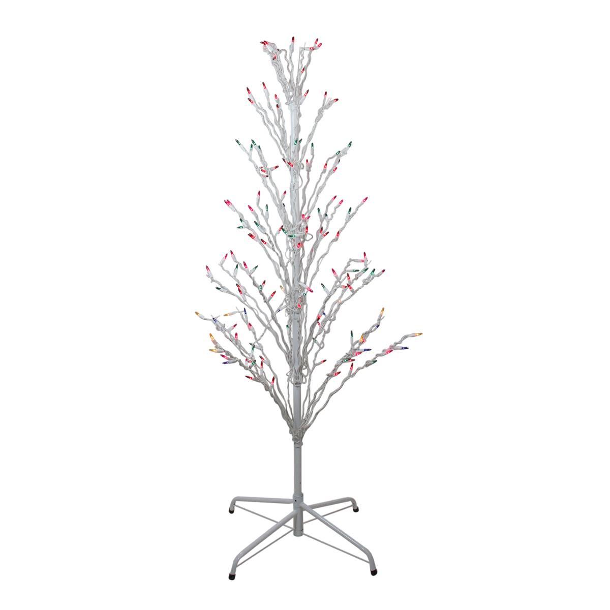 Northlight Seasonal 4ft. Multi-Color Christmas Cascade Twig...