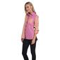 Womens Multiples Color Block Stripe Casual Button Down - image 2