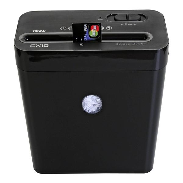 Royal CX10 10 Sheet Crosscut Shredder