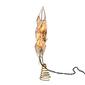 Kurt Adler UL 10-Light Gold Tin Double Point Capiz Star Treetop - image 5