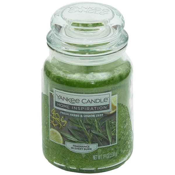 Yankee Candle(R) 19oz. Home Inspiration Fresh Herbs &amp; Lemon Zest - image 
