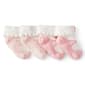 Baby Girl (NB) Carter''s(R) 2pr. Scalloped Ballerina Booties - image 1