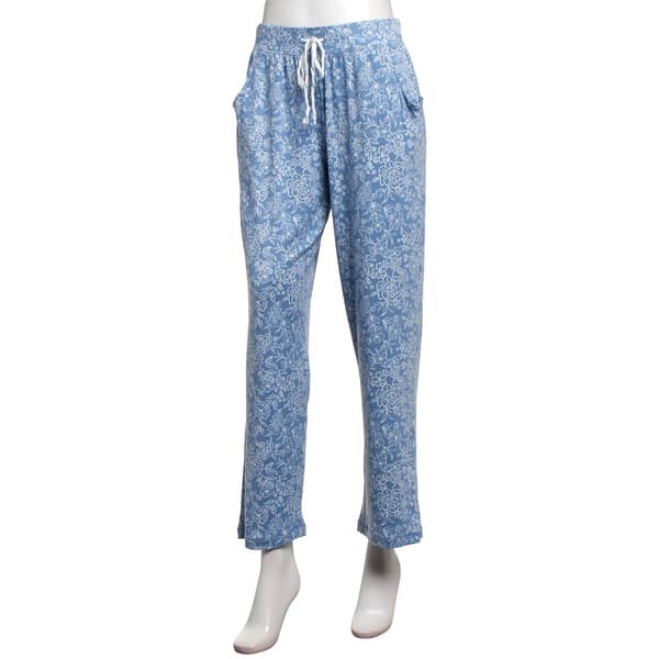Womens Rene Rofe(R) Floral Pajama Pants - image 
