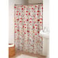 Floral PEVA Shower Curtain - image 1