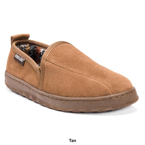 Mens MUK LUKS&#174; Eric Berber Suede Slippers