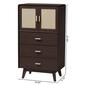 Baxton Studio Giancarlo Mid-Century Modern 3-Drawer Storage Chest - image 8