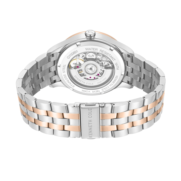 Mens Kenneth Cole New York® Automatic Multi Watch - KCWGY0089103