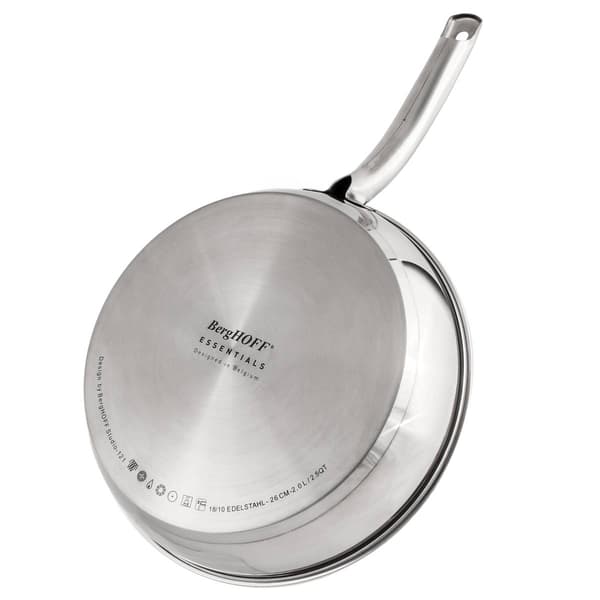 BergHOFF Belly Shape 18/10 Stainless Steel 9.5in. Frying Pan