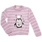 Girls &#40;4-6x&#41; BTween&#40;R&#41; Chenille Stripe Sequin Penguin Sweater - image 1