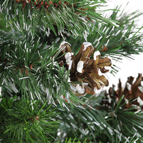 Northlight 4ft. Snowy Delta Pine Cones Artificial Christmas Tree