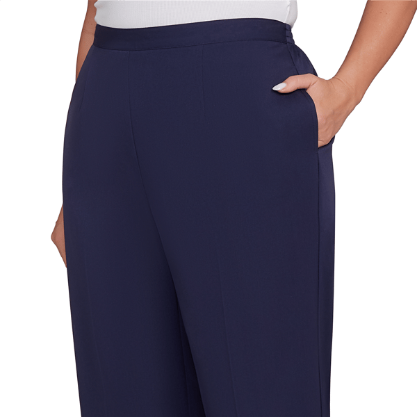 Plus Size Alfred Dunner Saratoga Springs Side Seam Pocket Short