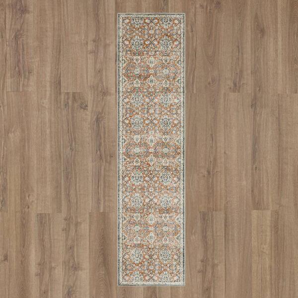 Mohawk Home Theseus Dark Orange Runner - image 