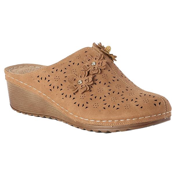 Womens Good Choice Krista Wedge Mules - image 