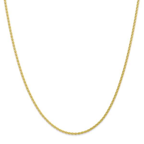 Gold Classics™ 10kt. 7in. Parisian Wheat Chain Bracelet