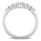Platinum Plated 3/8ctw. Lab Grown Diamond Ring - image 3