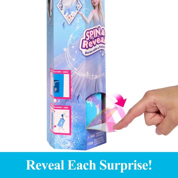 Elsa Fashion Spin & Reveal Doll